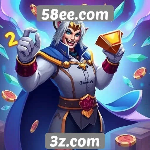 Exploração das opções de jogos disponíveis no 58ee.com